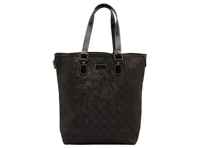 Sac à main Gucci GG Supreme Toile Marron  ref.1516793