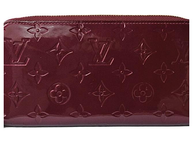 Louis Vuitton Vernis Long Wallet Red Patent leather  ref.1516915