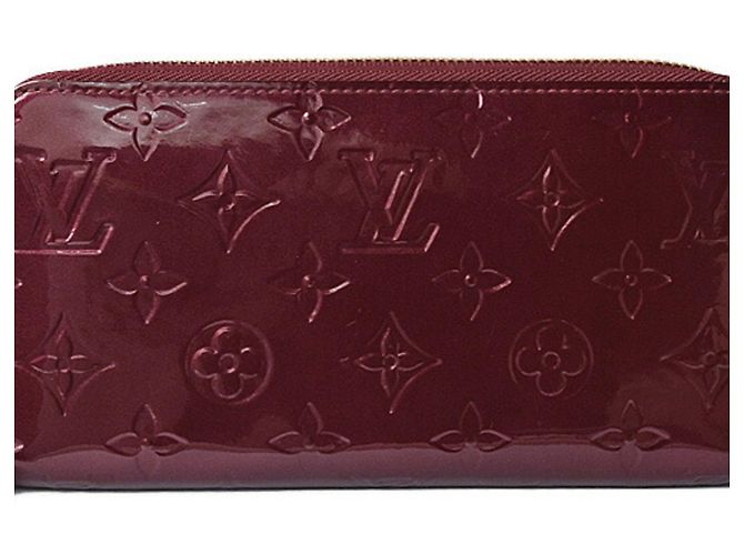 Cartera Larga Vernis Louis Vuitton Roja