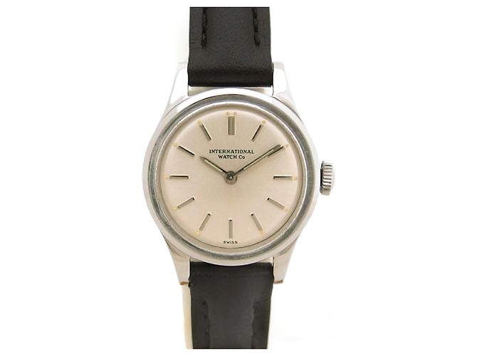 Orologio da donna IWC con cassa rotonda Nero