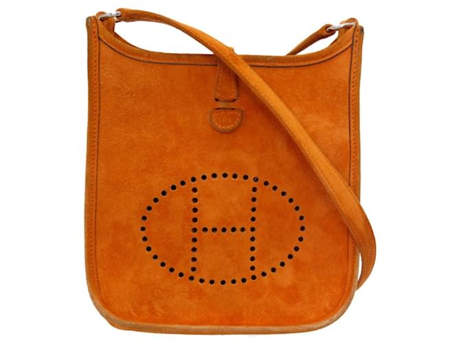 Hermès Hermes Evelyn TPM Dobris Orange Shoulder Bag  ref.1516979