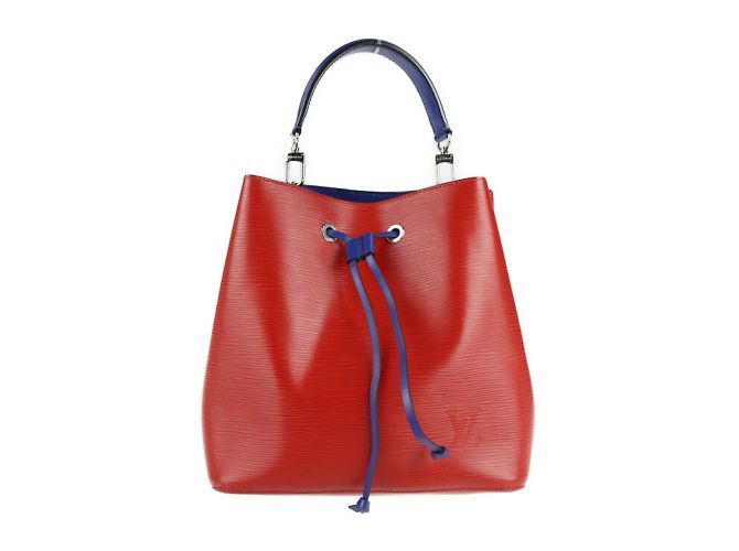 Néonoé Sac à main Louis Vuitton Neonoe Rouge Bleu Multicolore