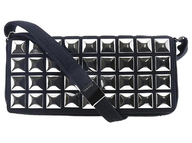 Bolsa de Ombro Ice Cube da Chanel Preto