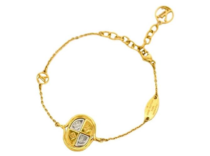 Bracelet Charme Monogram Louis Vuitton Plaqué or  ref.1517171