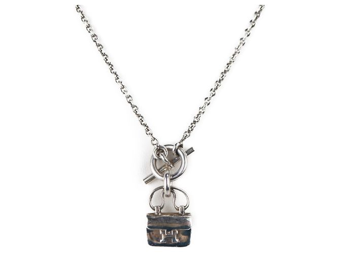 Hermès Collana Amuleto Constance Hermes Argento Argento