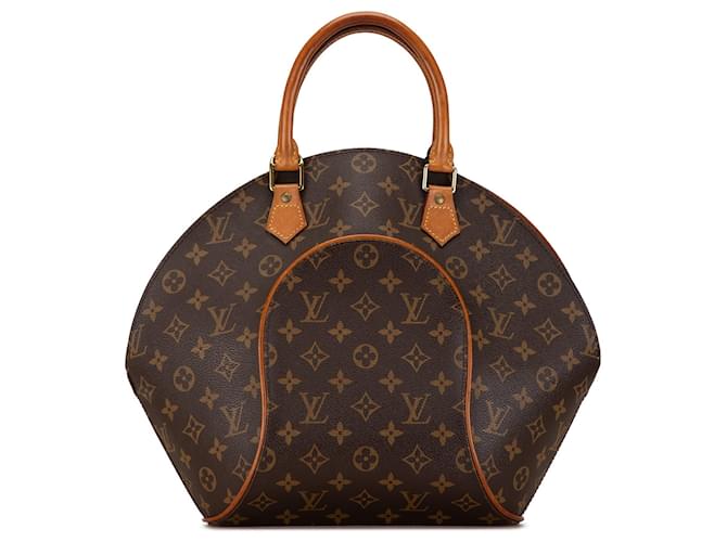 Brown Louis Vuitton Monogram Ellipse PM Handbag Leather  ref.1517298