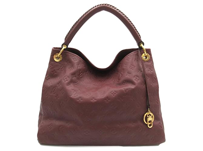 Bolso hobo Artsy MM en Monogram Empreinte rojo de Louis Vuitton Roja Cuero  ref.1517368