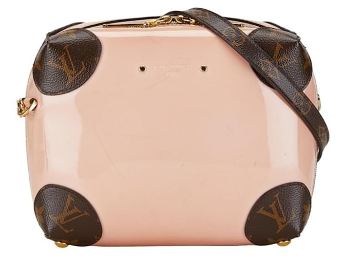 Louis Vuitton Venise Cuir vernis Rose  ref.1517402