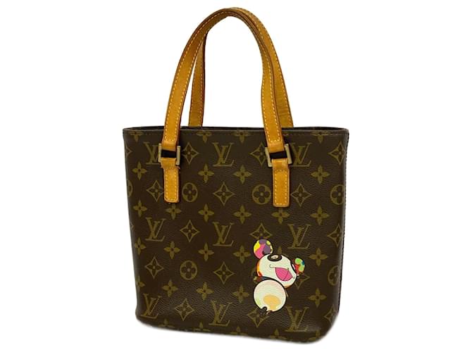 Louis Vuitton Vavin Castaño Lienzo  ref.1517450