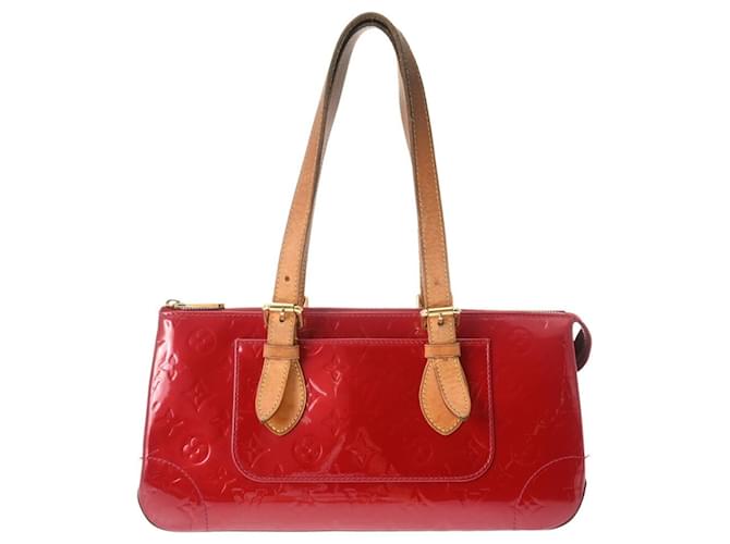 Louis Vuitton Rosewood Red Patent leather  ref.1517464