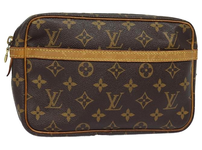 Louis Vuitton Compiegne 23 Brown Cloth  ref.1517487