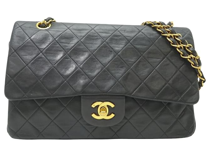 Chanel Timeless Black Leather  ref.1517518