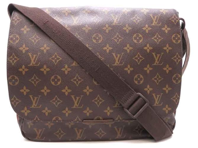 Louis Vuitton Abbesses Marrone Tela  ref.1517530