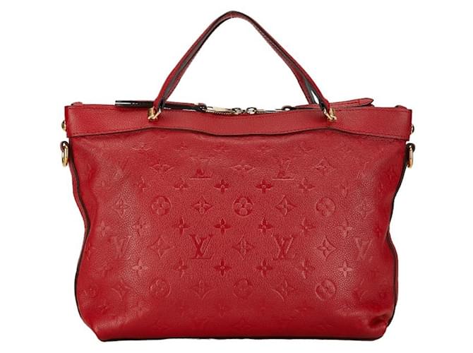 Louis Vuitton Bastille Cuir Rouge  ref.1517548