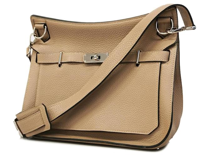 Hermès Jypsiere Brown Leather  ref.1517551