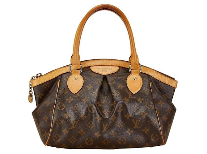 Louis Vuitton Tivoli Castaño Lienzo  ref.1517559