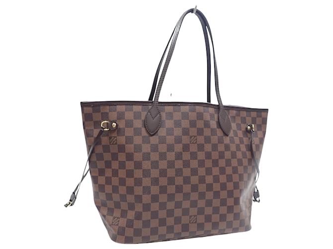 Louis Vuitton Neverfull MM Toile Marron  ref.1517618