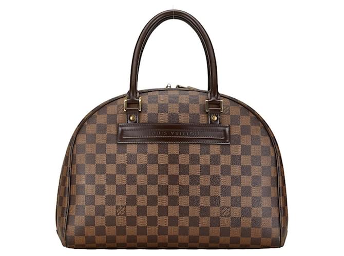 Louis Vuitton Nolita Brown Cloth  ref.1517657