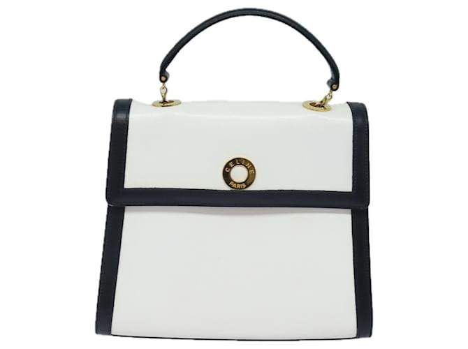 Céline White Leather  ref.1517770