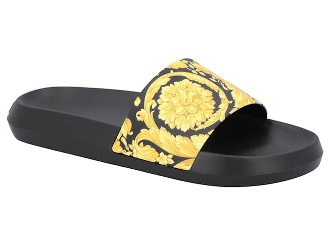 Versace fashion slip ons