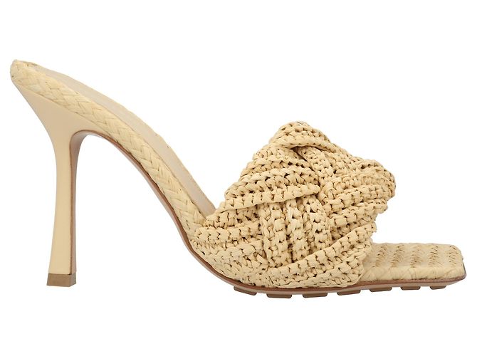 Mule Lido marrone di Bottega Veneta