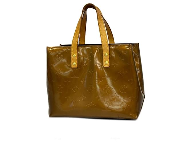 Louis Vuitton Reade Cuir vernis Marron  ref.1518499