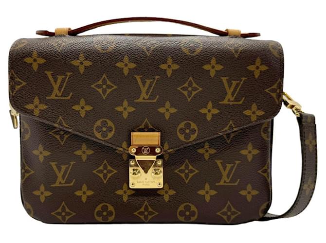 Louis Vuitton Metis Marrom Lona  ref.1518519