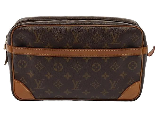 Louis Vuitton Compiegne 28 Brown Cloth  ref.1518563