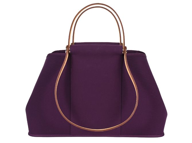 Hermès Sac à main Hermes Cabag Elan Violet Violet foncé