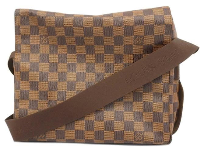 Sac à épaule Damier Naviglio de Louis Vuitton Damier ebène  ref.1519254