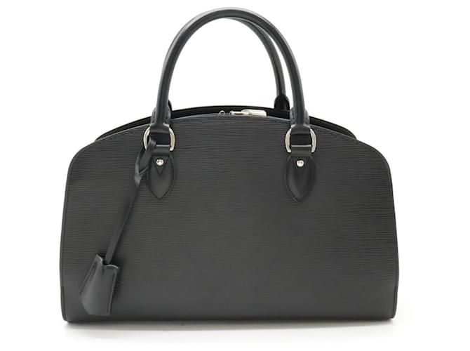 Sac à main Louis Vuitton Epi Pont Neuf PM Cuir Noir  ref.1519266