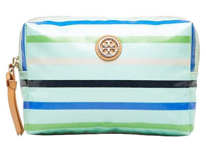 Tory burch cosmetic purchases bag green