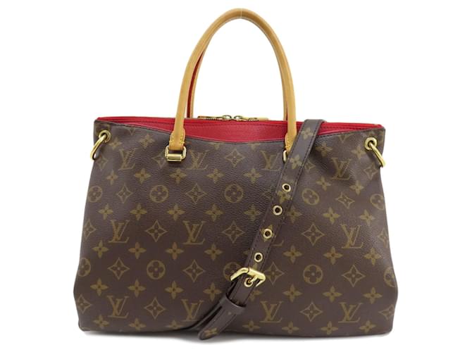 Sac à main Pallas MM de Louis Vuitton Cuir vernis Monogramme  ref.1520052