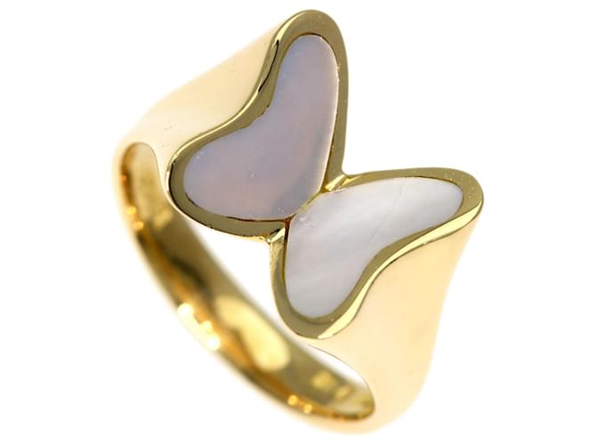 Tiffany & Co Tiffany Butterfly Shell Ring in 18K Yellow Gold  ref.1520072