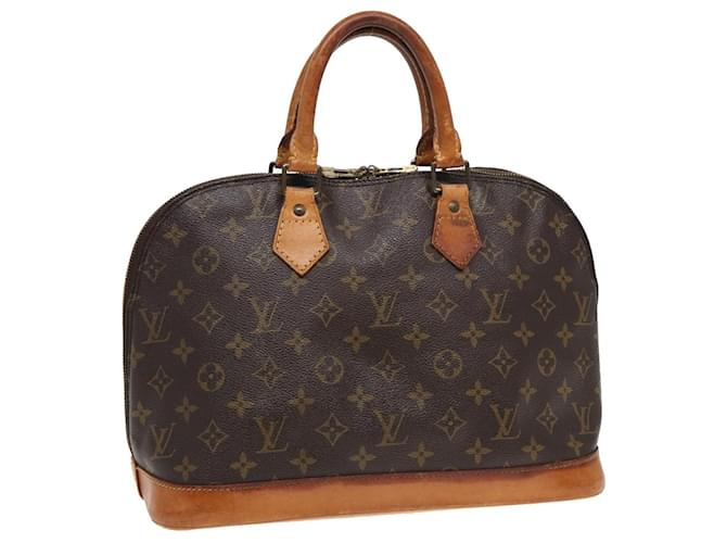 LOUIS VUITTON Monogram Alma Hand Bag M51130 LV Auth 82401 Cloth  ref.1520342