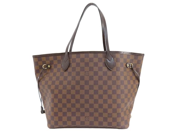 Sac tote Neverfull MM de Louis Vuitton Toile Damier ebène  ref.1520496