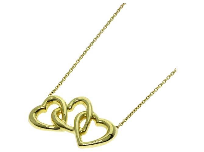 Tiffany & Co. Triple Heart Necklace in 18K Yellow Gold  ref.1520603