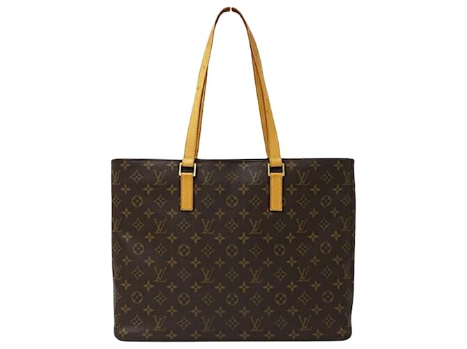 Louis Vuitton Luco Braun Leinwand  ref.1520727