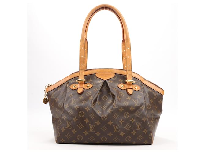 Sac à main Louis Vuitton Monogram Canvas Tivoli GM M40144 Cuir Marron  ref.1520933