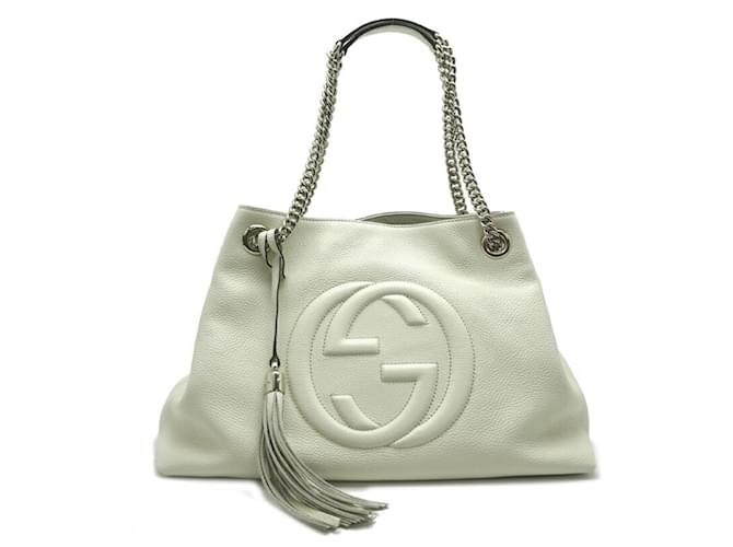 Gucci Soho White Leather  ref.1520987