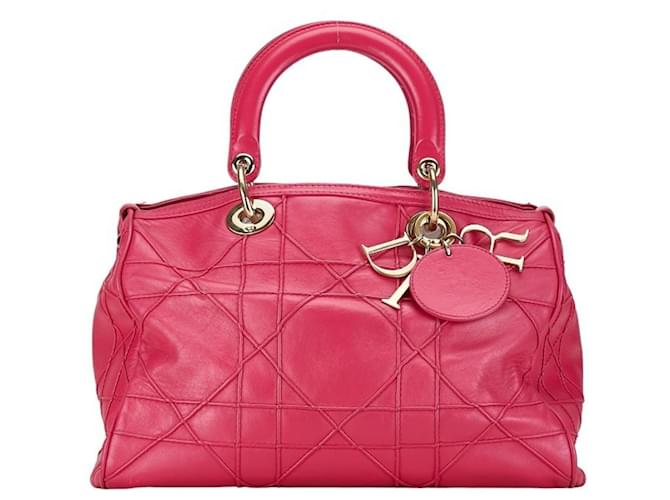 Dior Granville Rosa Pelle  ref.1520996