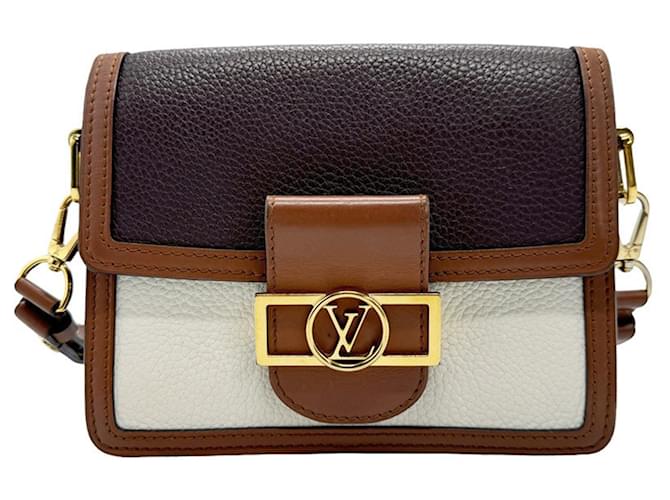 Louis Vuitton Dauphine Mm Cuir Marron  ref.1521086