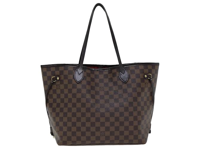 Louis Vuitton Neverfull Toile Marron  ref.1521226