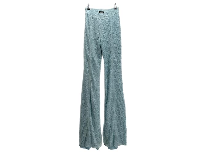 Autre Marque ROTATE Trousers T.FR 36 Cotton Blue  ref.1521525