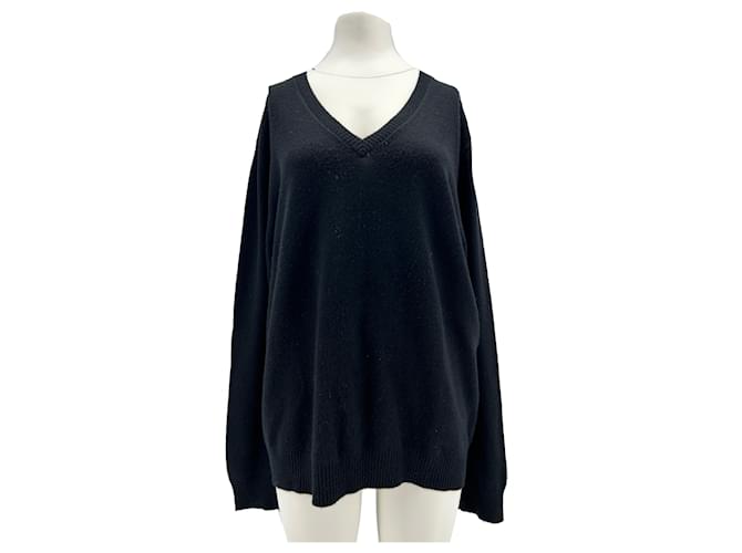 Autre Marque Loulou studio knitwear T.International L Cashmere Black  ref.1521624