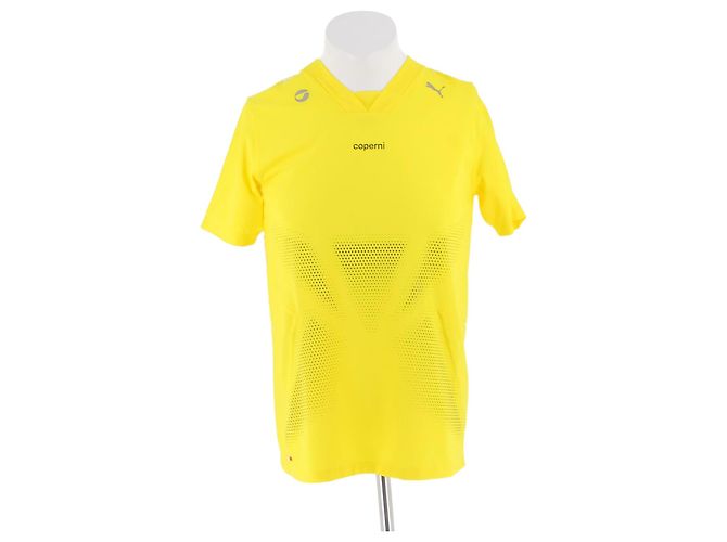 Puma T-Shirts T.International L Polyester Gelb
