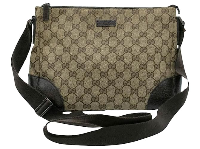 Gucci GG pattern Brown Cloth  ref.1521798