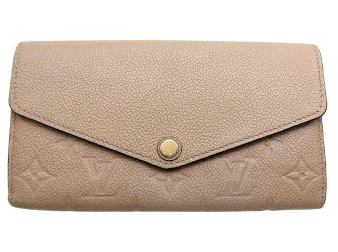 Louis Vuitton Sarah Beige Leather  ref.1521800