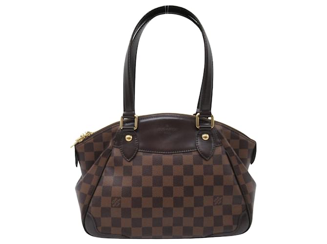 Louis Vuitton Verona Marrom Lona  ref.1521895