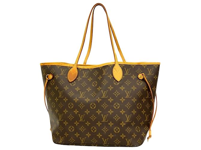 Louis Vuitton Neverfull MM Toile Marron  ref.1521926